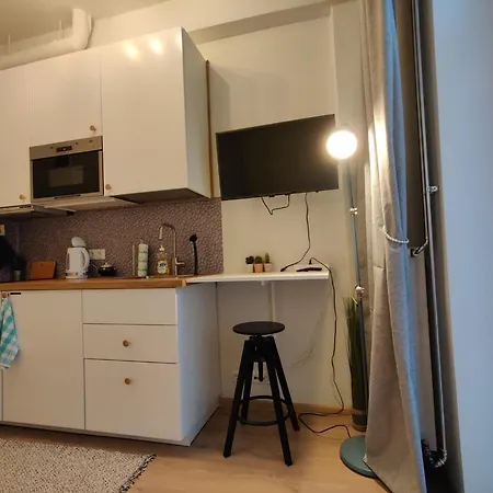 Appartement Mikrohub45 - Taeismoebleeritud Ja Koigi Mugavustega Soodne Stuudiokorter